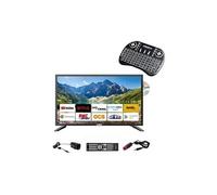 Pack tv led 22" 55cm smart connect lecteur dvd + clavier ergonomique