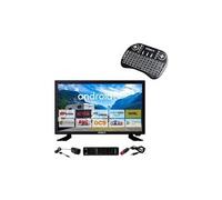 TV LED Antarion Pack tv led 22" 55cm téléviseur hd connecté 12v + clavier ergonomique
