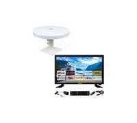 TV LED Antarion pack tv led 22pouces 55cm smart tv antenne tnt omnidirectionnelle