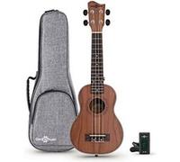 Pack Ukulélé Soprano en Koa par Gear4music
