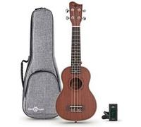 Pack Ukulélé Soprano en Sapelli par Gear4music