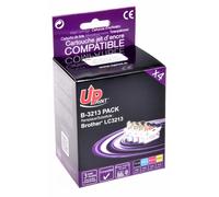 Pack UPrint compatible BROTHER LC-3213, 4 cartouches