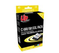 Pack UPrint compatible CANON PGI-580 / CLI-581 XXL