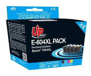 Pack UPrint compatible EPSON 604 XL, 4 cartouches