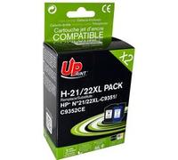 Generique Pack UPrint compatible HP 21XL/22XL