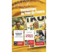 Vainqueurs Du Tour De France - Coffret En 3 Volumes : Le Temps Des Champions, Mémoires - Carnets De Route, Mémoires Cyclistes - Bernard Hinault, L'épopée Du Blaireau
