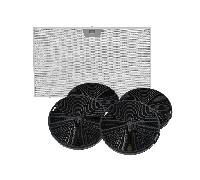 Pack Valberg HD60N/HD60X - 4x filtre à charbon et 1x filtre métallique