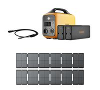 Pack Vanlife 600 W RUNHOOD ¿ 648 Wh + 200 W Solaire ¿ Énergie Nomade Compacte pour le Voyage