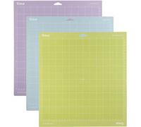 Cricut Tapis de découpe 2003546 – 30,5 x 30,5 cm (12'' x 12'') – 3 pièces – Multicolore