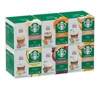 Pack Variété Café Gourmand - SUTEO - Nescafé Dolce Gusto - 72 Capsules - Torréfaction Fonçée