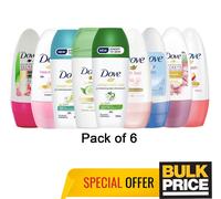 Pack Variété Colombe Lot Mixte Assortiment Déodorant Roll-On Femme Parfums Fr...