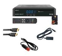 PACK VEGA 3 Décodeur satellite HD + Carte TNTSAT + Câble 12V + HDMI + IR G