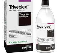 Pack Ventre Plat NHCO Aqualyse 500ml + Triveplex 84 Gélules