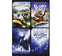 Pack: Viaje Al Centro De La Tierra 2 + El OSO Yogui + Polar Express + La Gran Aventura De Winter [Import]