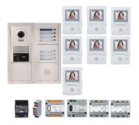 Pack Vidéo Gtbv7e 7 Boutons Avec 7 Moniteurs Gt1m3 Programmés Aiphone