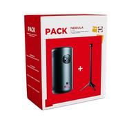 Anker Tech Vidéoprojecteur Nebula Capsule 3 – Pack avec trépied et batterie – Noir