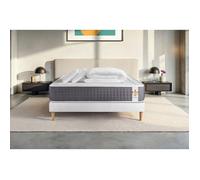 Pack Vingt-Six 160 x 200 cm sommier Kit Blanc