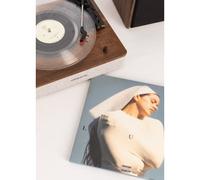 PACK Vinyle LUX De Rosalía + Tourne-disque RECORD PLAYER PRO Avec Haut-parleurs Bois Foncé