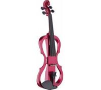 Pack Violon électrique Stagg EVN X-4/4 rouge métallique + étui + casque