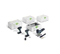 Pack visseuse à chocs TID 18 + perceusse visseuse TXS 18 + scie sauteuse PSC 420 FESTOOL
