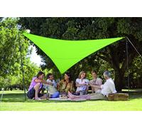 Pack voile d'ombrage triangulaire Camping Serenity 5m vert - - VK555 VERT