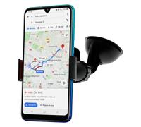 Pack Voiture Support ventouse et Chargeur Allume cigare double Port USB Noir