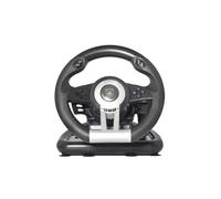 Spirit of Gamer Volant Race Wheel Pro – USB, pédales, analogique/numérique – Noir/Argent PC/PS2/PS3