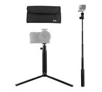 Pack voyage T'NB Perche selfie + Trépied + Adaptateur pour caméra sport + Support pour smartphone