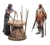 Pack Walking Dead - TV Survival Morgan Diorama 13cm G