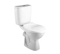 Pack WC à poser 3/6L ROCA SOPHIA sortie horizontale - Blanc