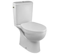 Pack WC au sol PATIO sortie horizontale 3/6 L Blanc AVEC ABATTANT - JACOB DELAFON - E20208-00