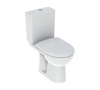 Pack WC au sol Renova sans bride avec abattant frein de chute, double chasse d'eau 6L Geberit