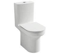 Jacob Delafon - Pack WC au Sol Sans Bride ELITE - Sortie Variable - Réservoir 3/6L Econome en Eau - Abattant Extra-Plat Déclipsable Fermeture Douce - 35,6x83,0x64,5 cm - Blanc - E29723-00