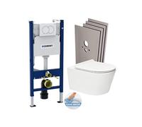 Pack WC avec bâti-support + WC sans bride SAT Brevis