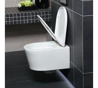 Pack WC Bâti-support Rapid SL + WC SAT sans bride + Abattant SoftClose + Plaque chrome + Set d'habillage (ARENASATSB)