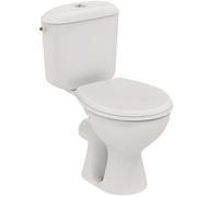 Pack WC NOE avec réservoir alimentation latérale blanc sortie horizontale - PORCHER - P948001
