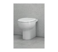 Pack WC sans bride Rimless à poser PAROS - avec abattant à frein de chute