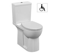 Pack WC surélevé CONFORMA adapté PMR - VITRA - 9832B003-7200