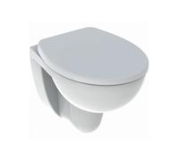 Pack WC suspendu à fond creux Bastia compact Rimfree avec abattant - - 501.894.00.1