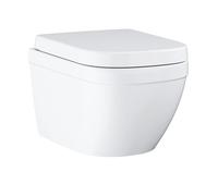 GROHE Euro Ceramic Cuvette murale compact 49x37.4cm sans bride à fond creux blanc 39693000