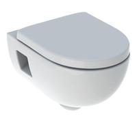 Pack WC suspendu Geberit 300 Basic à fond creux rimfree 37x53cm avec abattant WC softclose blanc s8p00090000g
