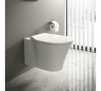 Pack WC Suspendu Ideal Standard CONNECT AIR Sans bride, 360x350x540mm Blanc E248201