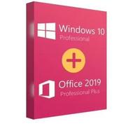 Pack Windows 10 Pro + Office 2019 Pro Plus - Clé de licence - Envoi rapide - Dématérialisé - Valide à vie