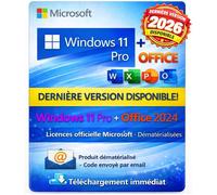 SUPER Pack Windows 11 Pro + Office 2024 Pro (NOUVEAU) - Livraison par email - En téléchargement