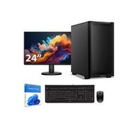 Pack Workstation Quiet + Airflow . Intel i9-14900KF . RTX4060 . 32Go DDR5 . 2To SSD M.2 . Windows 11 . Moniteur 24''