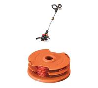 Pack WORX Coupe-Bordures 3 en 1 sans Fil 20V WG173E.9 + 3 bobines de Rechange, diamètre de 33 cm, Moteur brushless, tête pivotante à 90°, avance Automatique du Fil, livré sans Batterie ni Chargeur