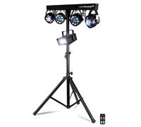Pack X-Performer LyteQuest Portique + 4 PAR /UV/FRIZTAL DMX - 18 prog. - 2 sacoches - Mini Strobe en Cadeau