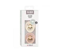 PACK x2 BIBS COLOUR T2 SYMETRIQUE (IVORY/BLUSH)