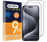 Pack x2 Film Verre Trempé - ebestStar - Apple iPhone 15 Plus / 15 Pro Max - Protection Ecran Anti-Casse Anti-Rayure Pose sans Bulles