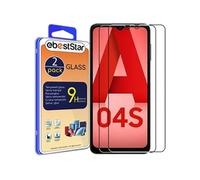 [Pack x2] Verre trempé pour Galaxy A04s SM-A047F Anti-Casse, Anti-Rayure, Pose sans Bulles